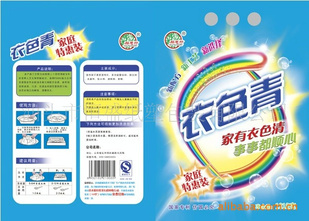 洗衣粉與洗衣液包裝袋 日用洗滌化妝品的包裝設(shè)計(jì)解析